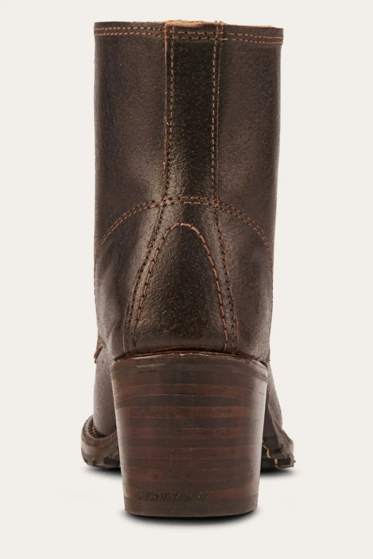 Booties^Frye Sabrina 6G Lace Up - 160Th Brown