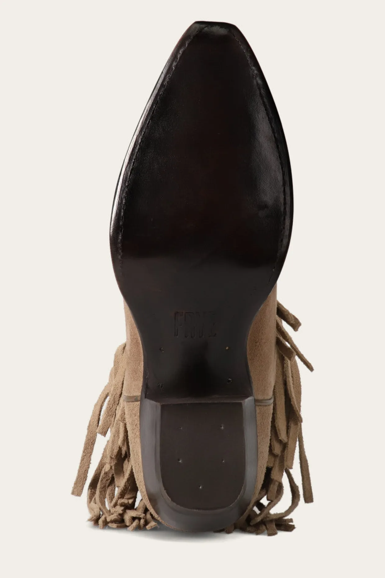 Booties^Frye Sacha Short Fringe Bootie