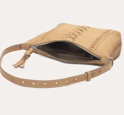 Handbags^Frye Savannah Shoulder Beige