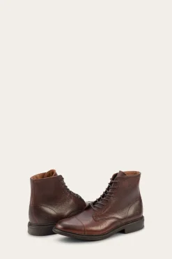 Boots|Dress^Frye Seth Cap Toe Lace Up