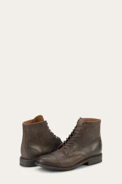Boots|Dress^Frye Seth Cap Toe Lace Up