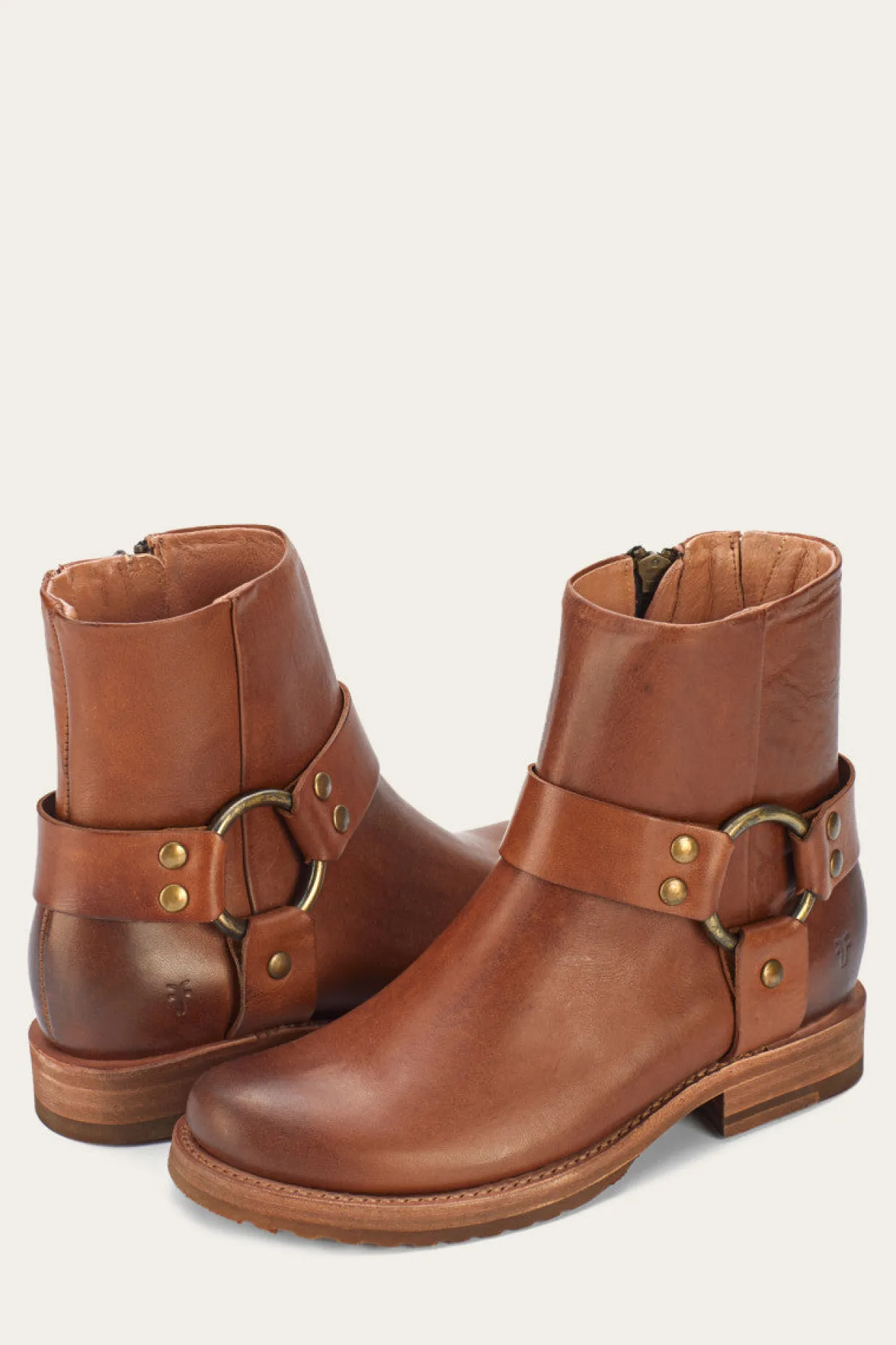 Booties^Frye Veronica Harness Short