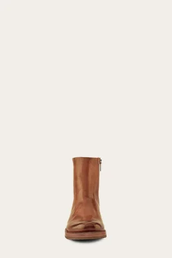 Booties^Frye Veronica Inside Zip