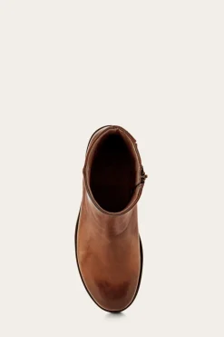 Booties^Frye Veronica Inside Zip