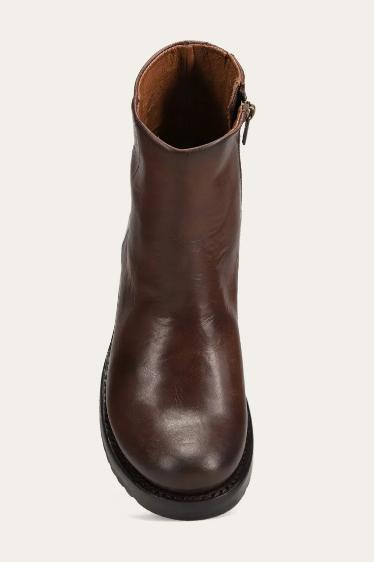 Booties^Frye Veronica Inside Zip