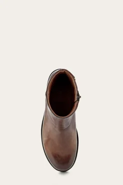 Booties^Frye Veronica Inside Zip