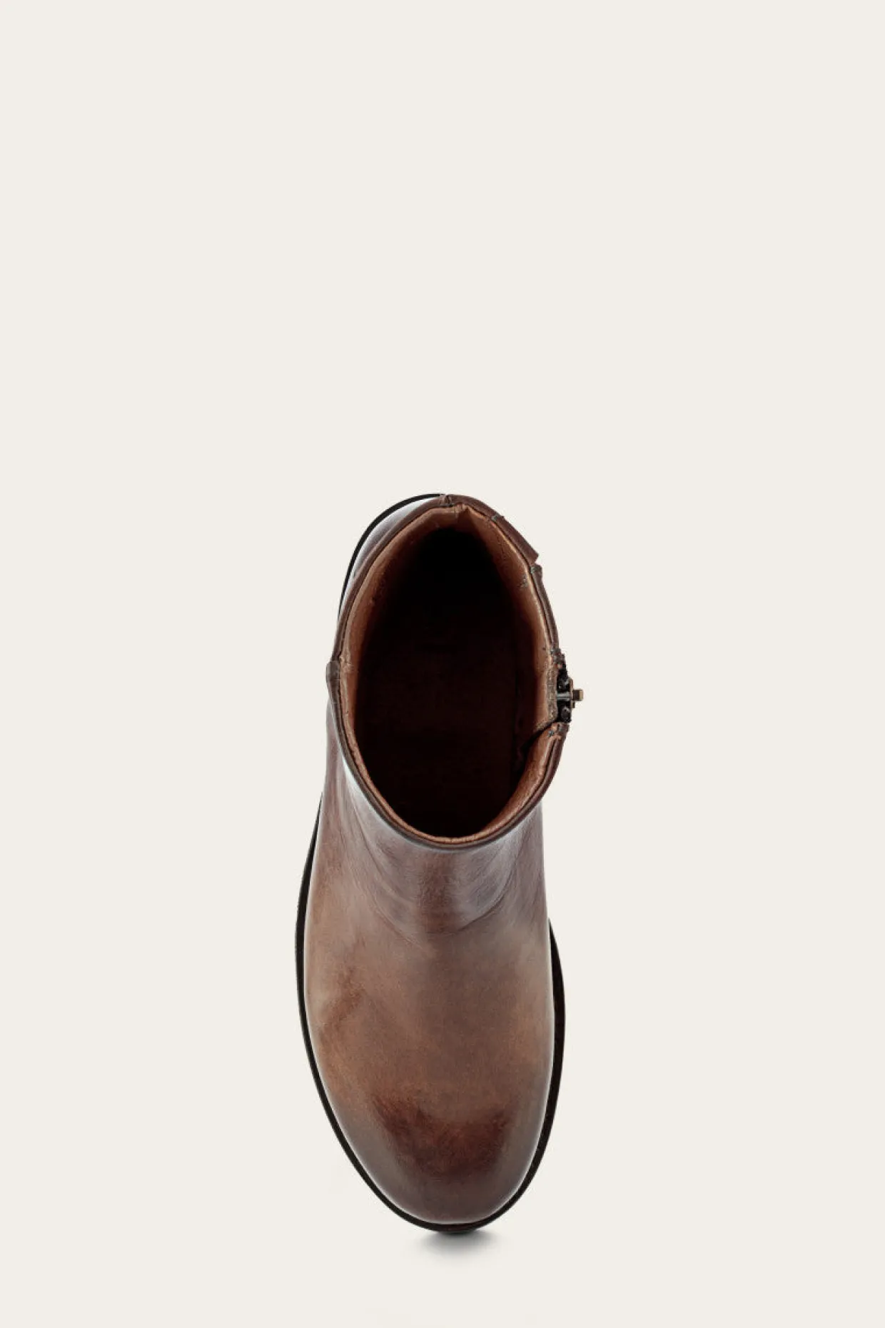 Booties^Frye Veronica Inside Zip
