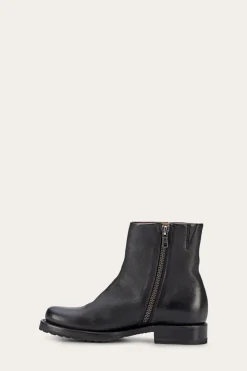 Booties^Frye Veronica Inside Zip