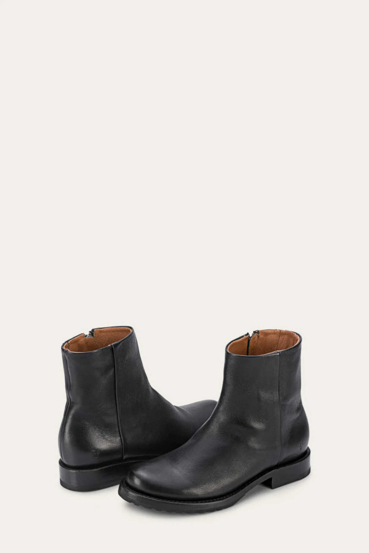 Booties^Frye Veronica Inside Zip