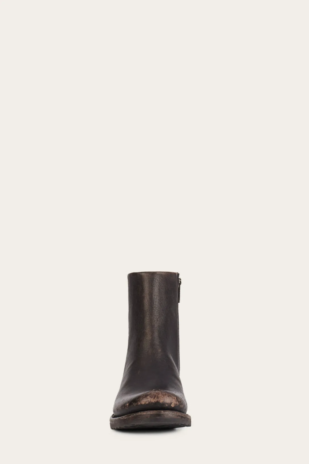 Booties^Frye Veronica Inside Zip