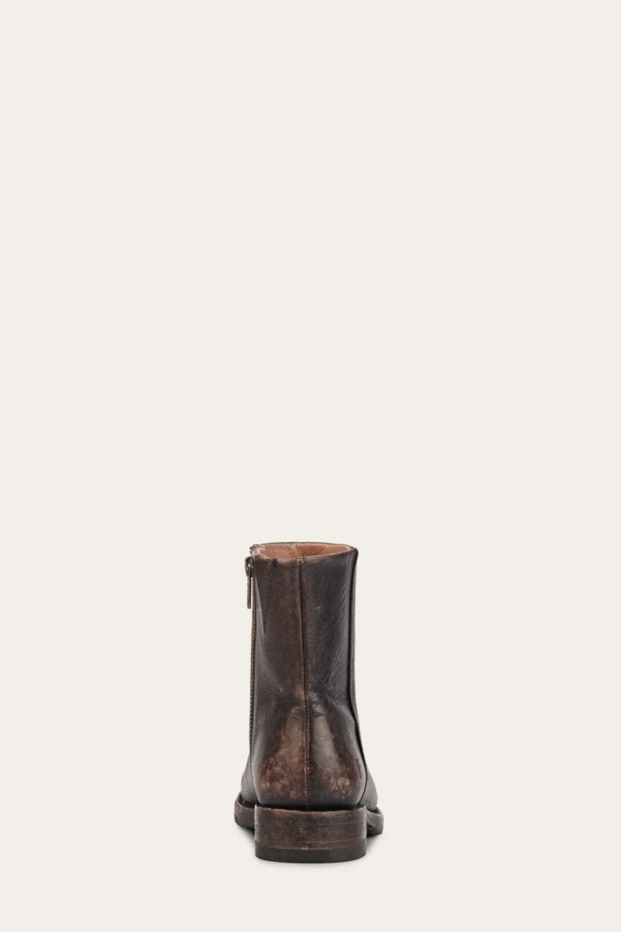 Booties^Frye Veronica Inside Zip
