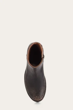 Booties^Frye Veronica Inside Zip
