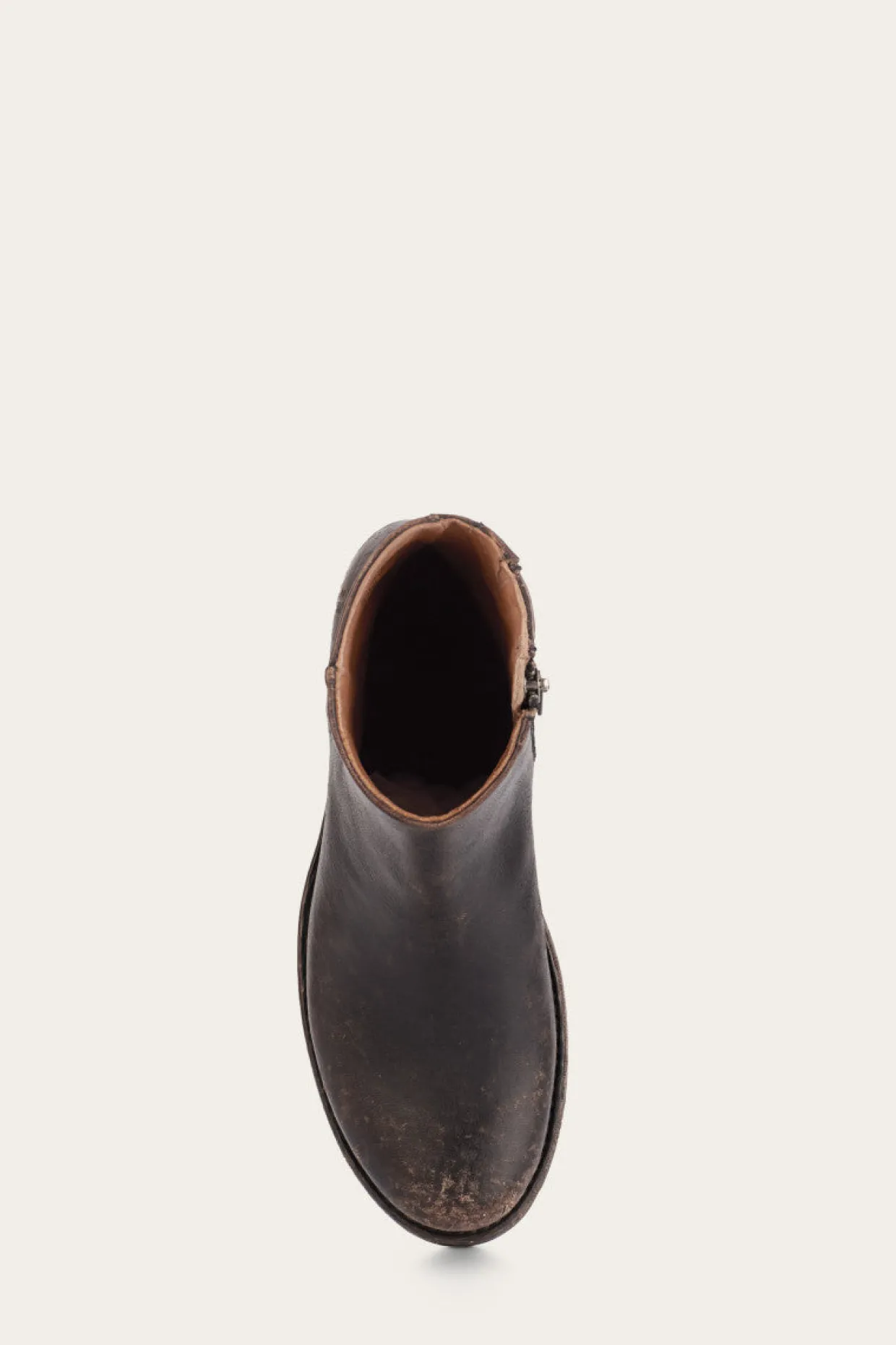 Booties^Frye Veronica Inside Zip
