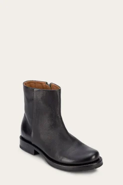 Booties^Frye Veronica Inside Zip