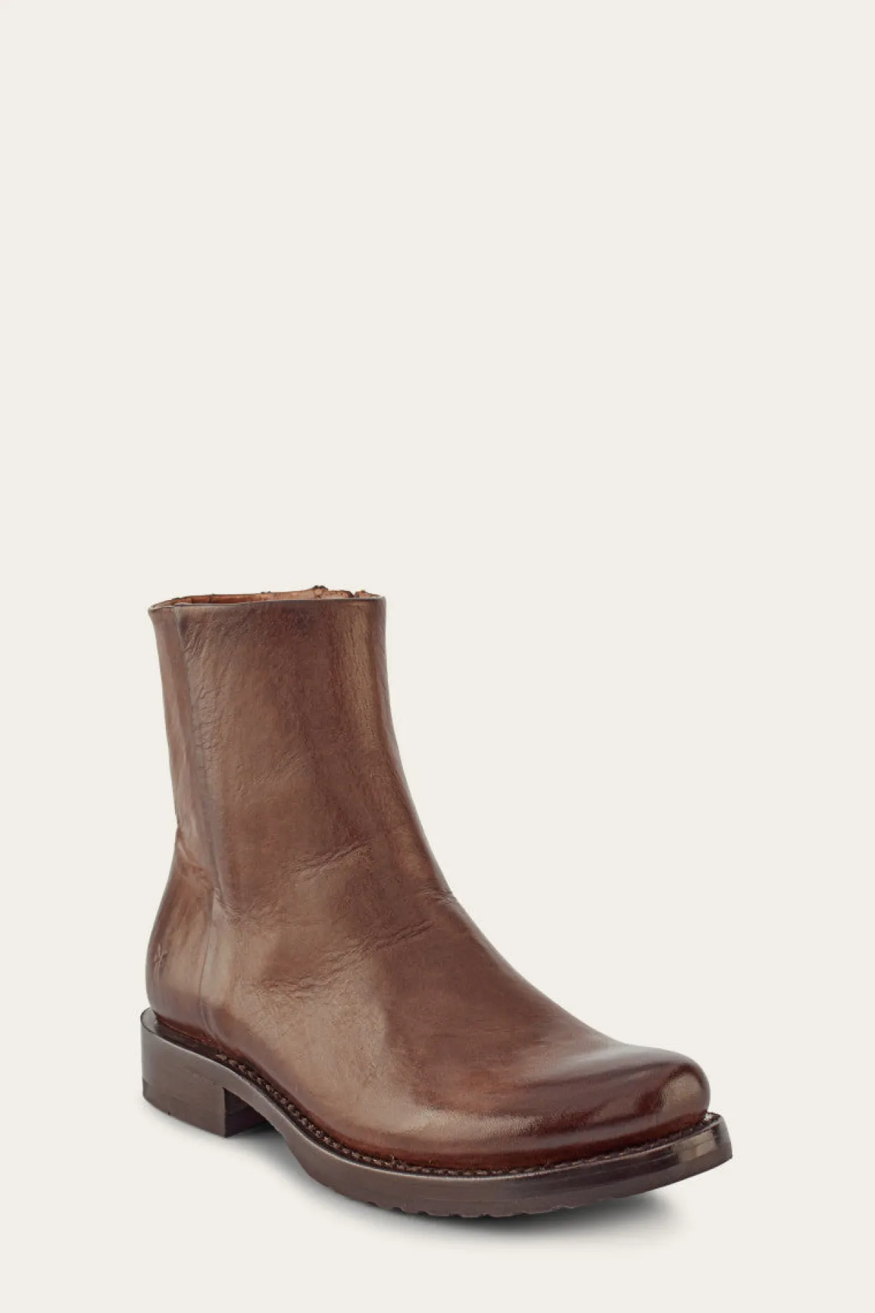Booties^Frye Veronica Inside Zip