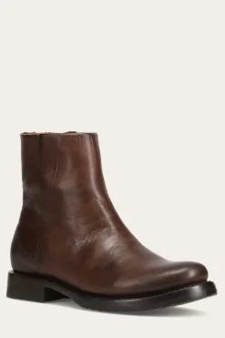 Booties^Frye Veronica Inside Zip