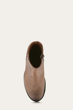 Booties^Frye Veronica Inside Zip