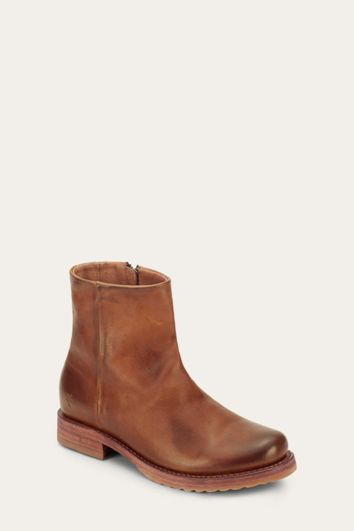 Booties^Frye Veronica Inside Zip
