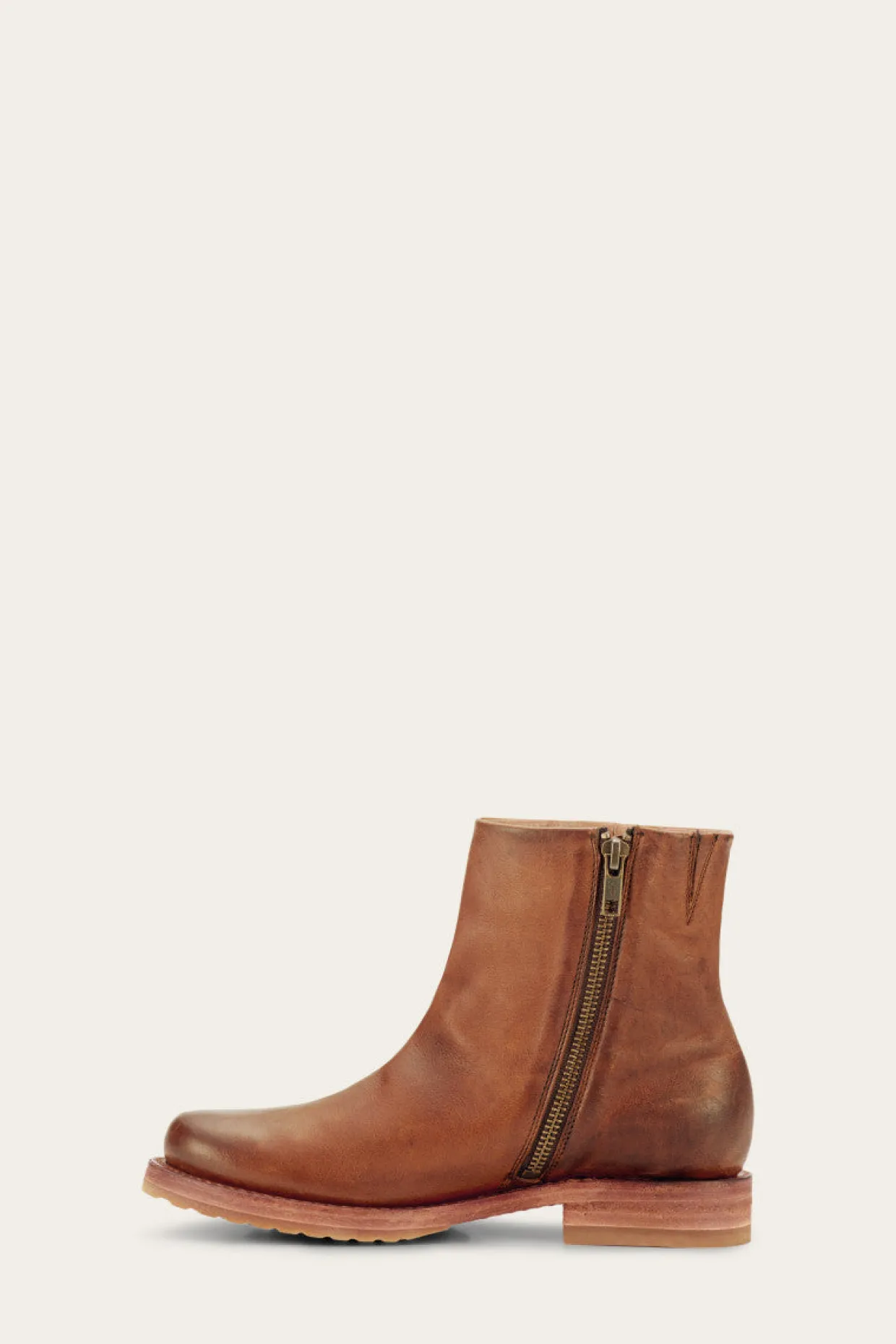 Booties^Frye Veronica Inside Zip