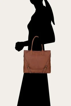 Handbags^Frye Veronica Tote COGNAC